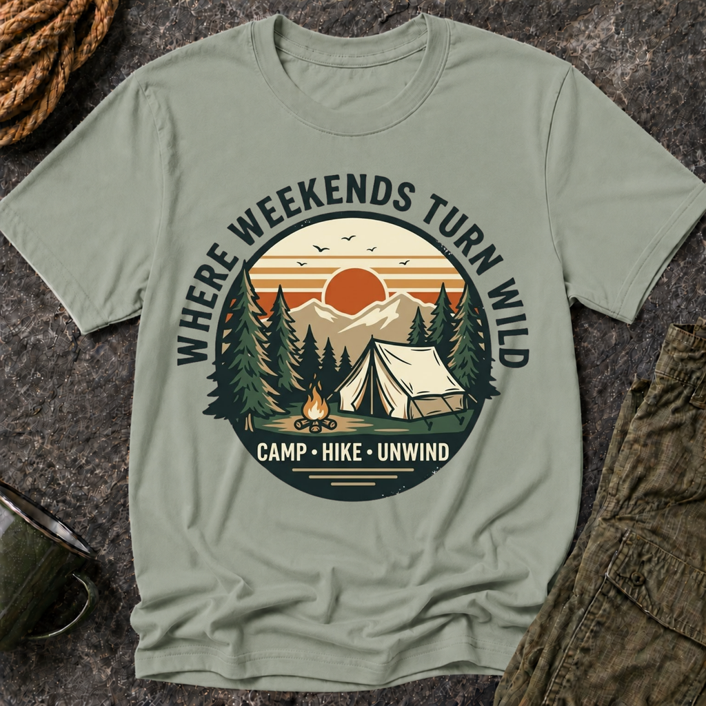 Weekend Camping T-Shirt