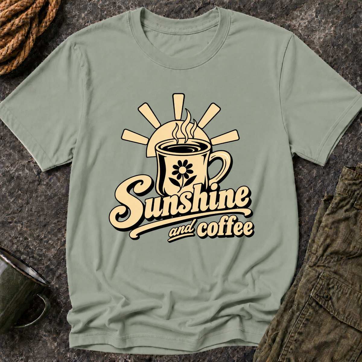 Sunshine and Coffee T-Shirt