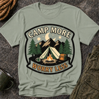 Camp More Worry Less T-Shirt
