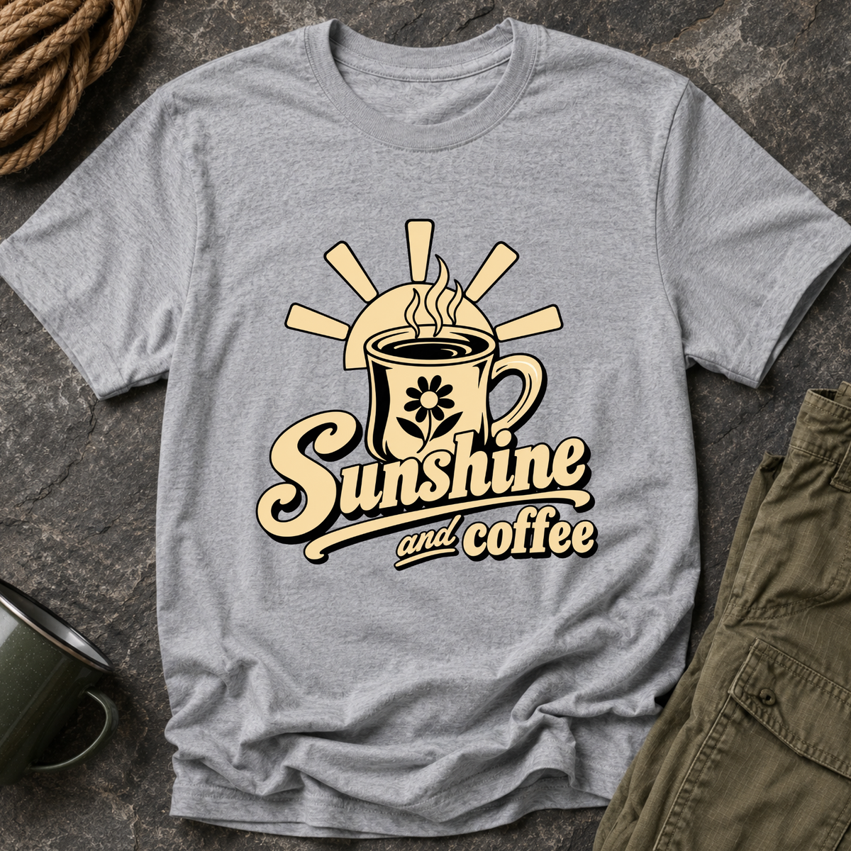 Sunshine and Coffee T-Shirt