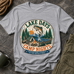 Lake Days Camp Nights T-Shirt