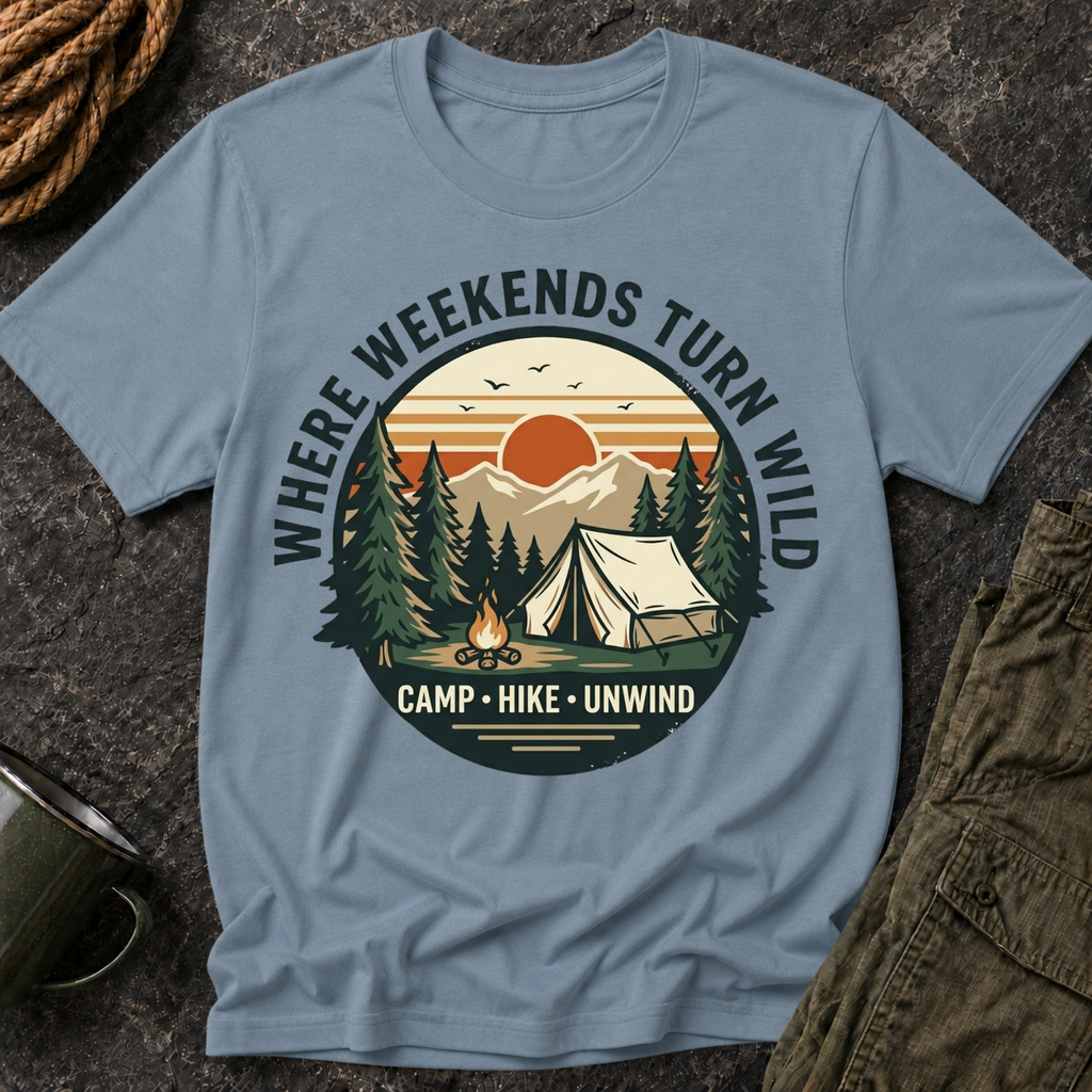 Weekend Camping T-Shirt