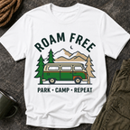 Roam Free Camper Van T-Shirt