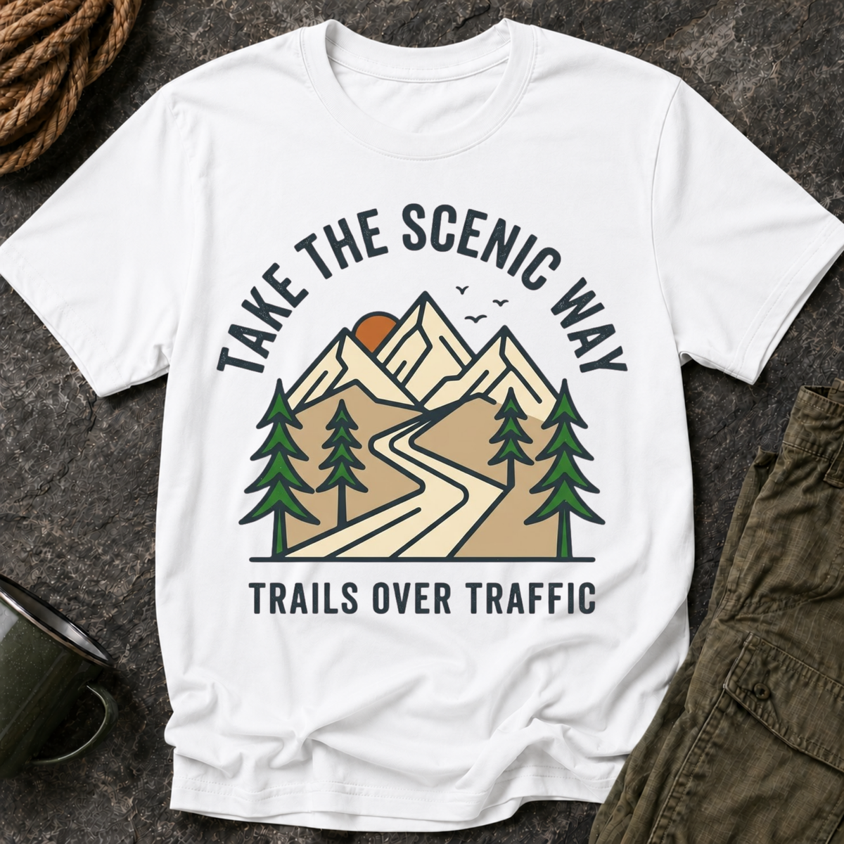 Take the Scenic Way Tee