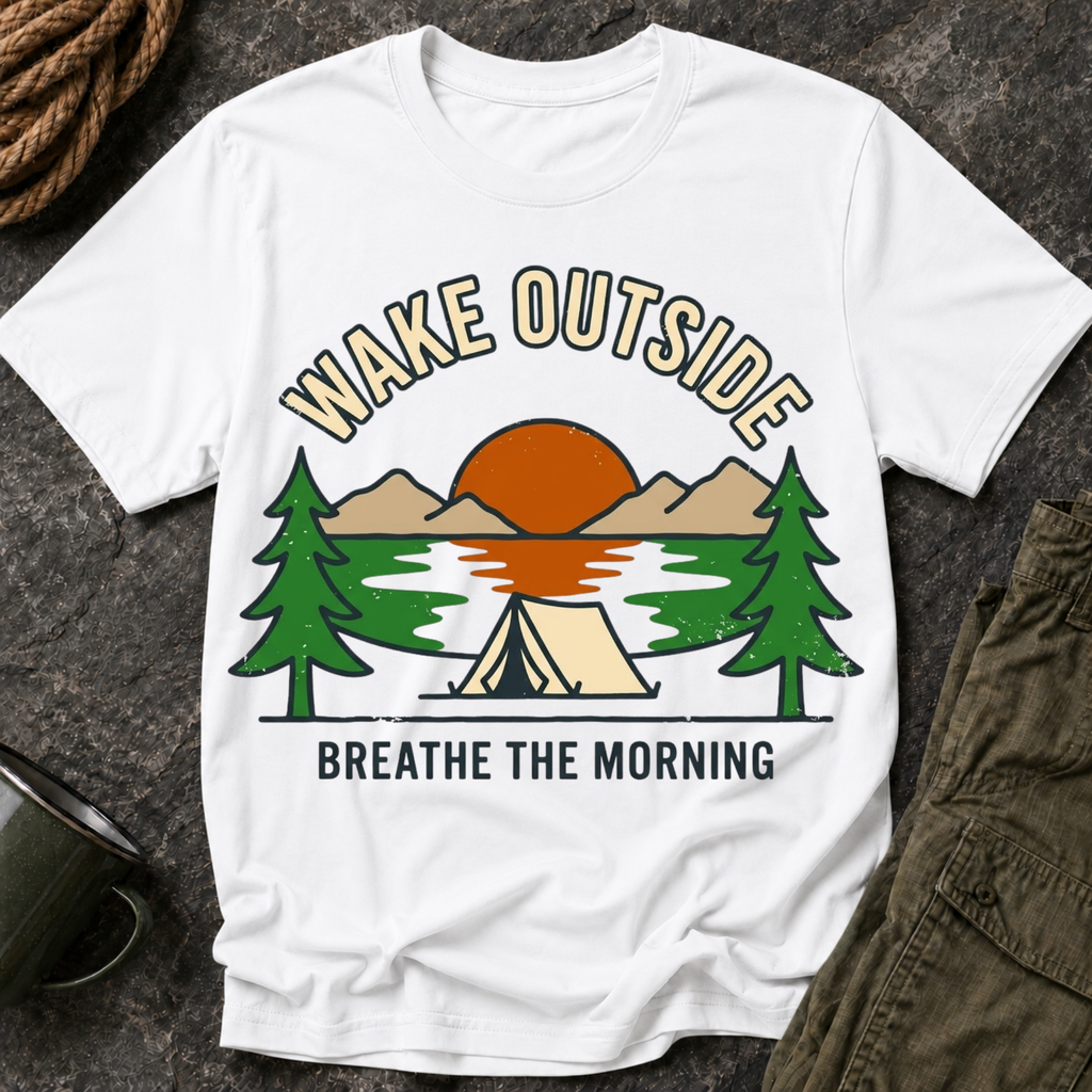 Wake Outside T‑Shirt