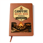 Campfire Recipe Book Journal