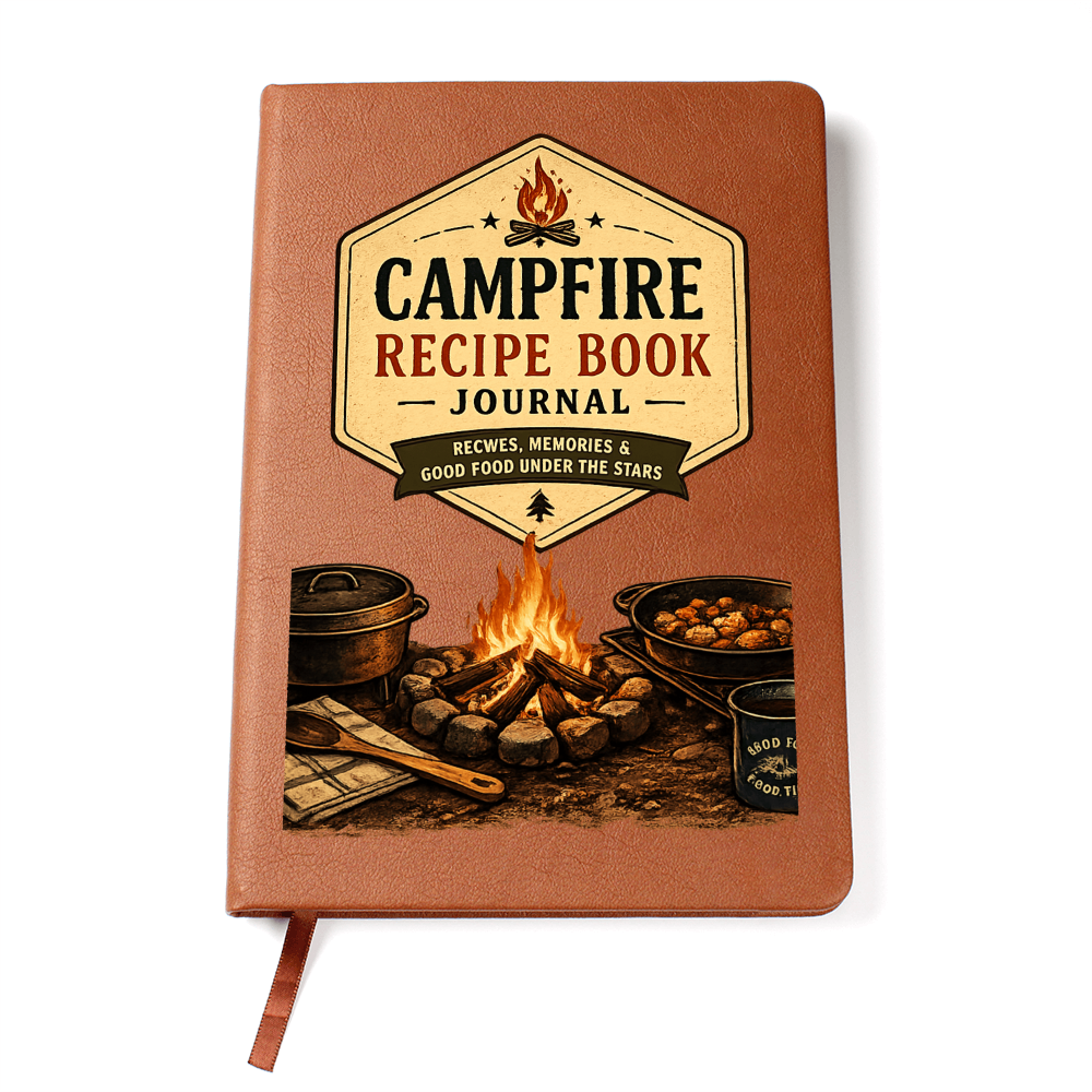 Campfire Recipe Book Journal